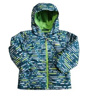 Columbia Winter Green Jacket Coat - 4T